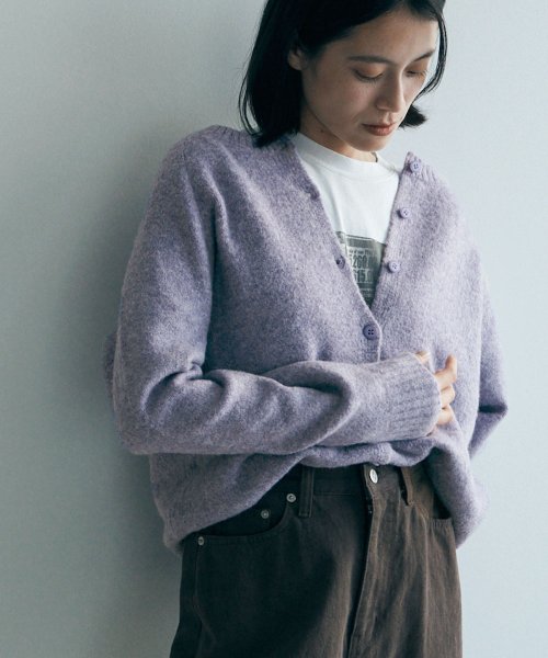 marjour(マージュール)/WOOLBLEND KNIT CARDIGAN/img15