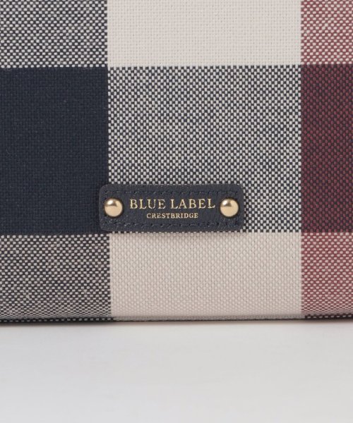 BLUE LABEL CRESTBRIDGE(BLUE LABEL CRESTBRIDGE)/クレストブリッジチェックキャンバススクエアミニトート/img13