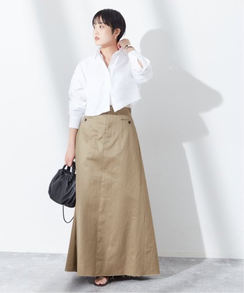 journal standard  L'essage (ジャーナルスタンダード　レサージュ)/【JANE SMITH/ジェーンスミス】WESTPOINT COTTON FLARE SK：スカート/img01