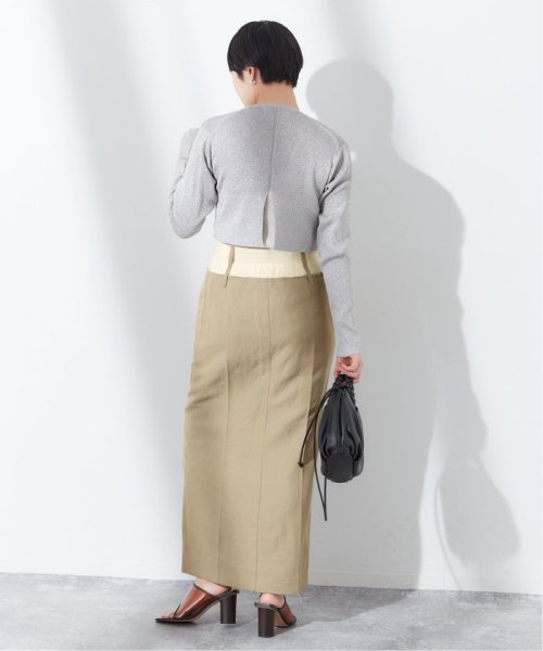 journal standard  L'essage (ジャーナルスタンダード　レサージュ)/【JANE SMITH/ジェーンスミス】RAYON LINEN COMBINATION SK：スカート/img09