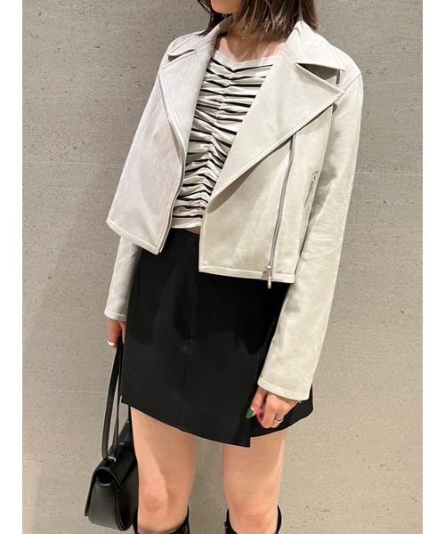 ライダースジャケット 予めご了承ください