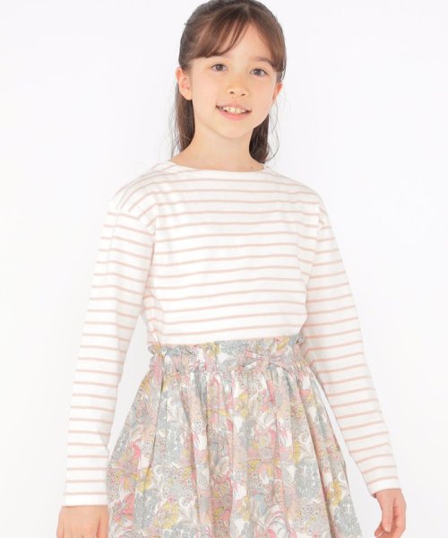 SHIPS KIDS(シップスキッズ)/SHIPS KIDS:140～150cm / ボーダー 長袖 TEE/img03