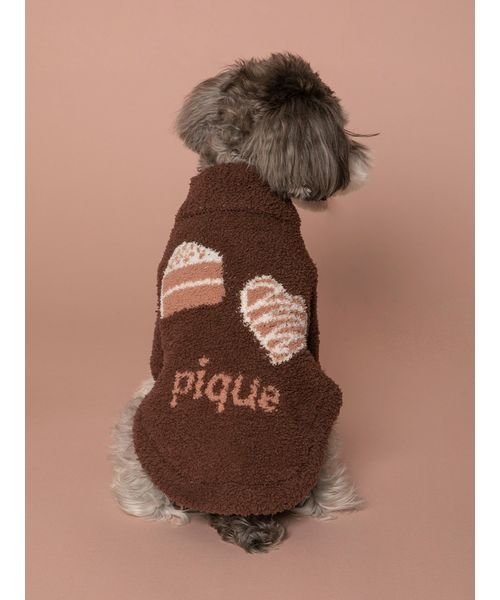 GELATO PIQUE CAT＆DOG(GELATO PIQUE CAT＆DOG)/【CAT&DOG】【販路限定商品】ベビモコスイーツジャガードハイネックプルオーバー/img01