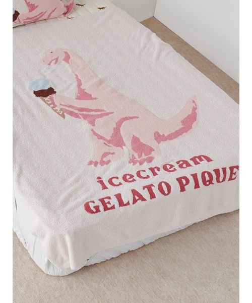 gelato pique Sleep(gelato pique Sleep)/【Sleep】ダイナソー ジャガードマルチカバー/img03