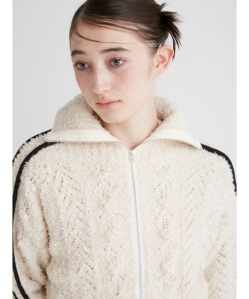 ラインニットフーディー 予めご了承ください