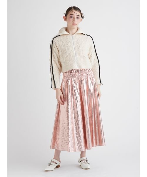 ラインニットフーディー 予めご了承ください