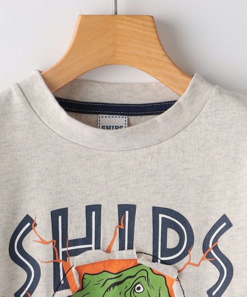 SHIPS KIDS(シップスキッズ)/SHIPS KIDS:80～90cm / 恐竜 プリント 長袖 TEE/img02