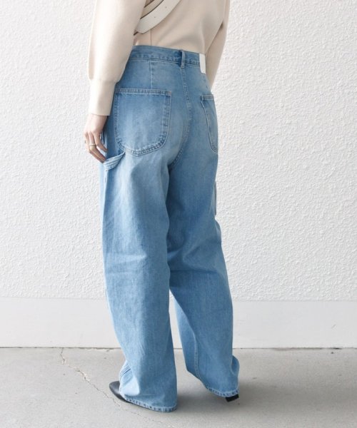 SHIPS any WOMEN(シップス　エニィ　ウィメン)/《一部追加予約》SHIPS any: コクーン ペインター デニム パンツ［SHIPS any DENIM］/img10