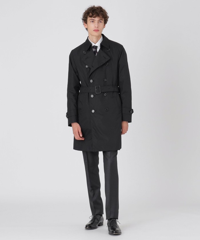 限定】リモンタナイロンライトウェイトダブルトレンチコート(505842433