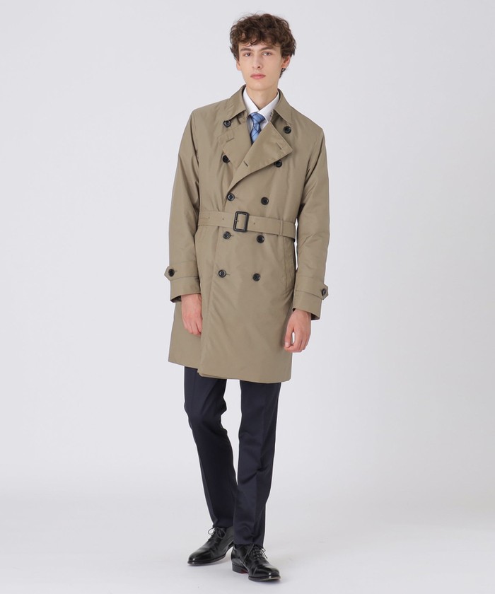 限定】リモンタナイロンライトウェイトダブルトレンチコート(505842433