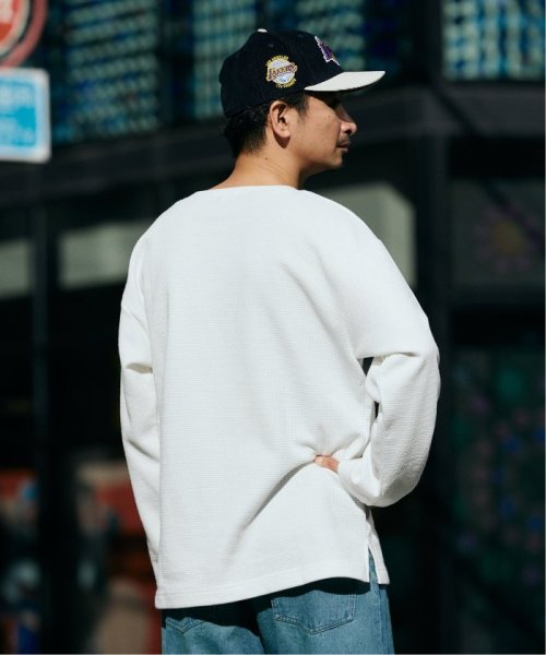 JOURNAL STANDARD relume Men's(ジャーナルスタンダード　レリューム　メンズ)/BACK BRUSH ワッフル クルーネック L/S/img12