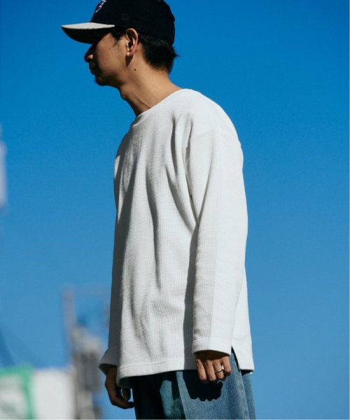 JOURNAL STANDARD relume Men's(ジャーナルスタンダード　レリューム　メンズ)/BACK BRUSH ワッフル クルーネック L/S/img16