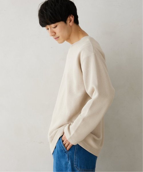 JOURNAL STANDARD relume Men's(ジャーナルスタンダード　レリューム　メンズ)/BACK BRUSH ワッフル クルーネック L/S/img23