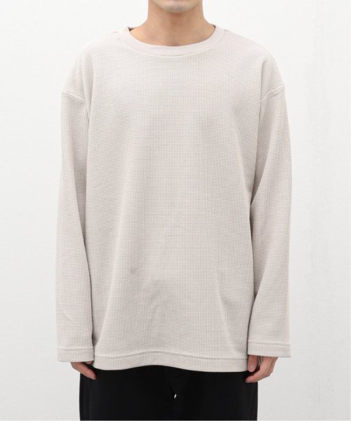 JOURNAL STANDARD relume Men's(ジャーナルスタンダード　レリューム　メンズ)/BACK BRUSH ワッフル クルーネック L/S/img32