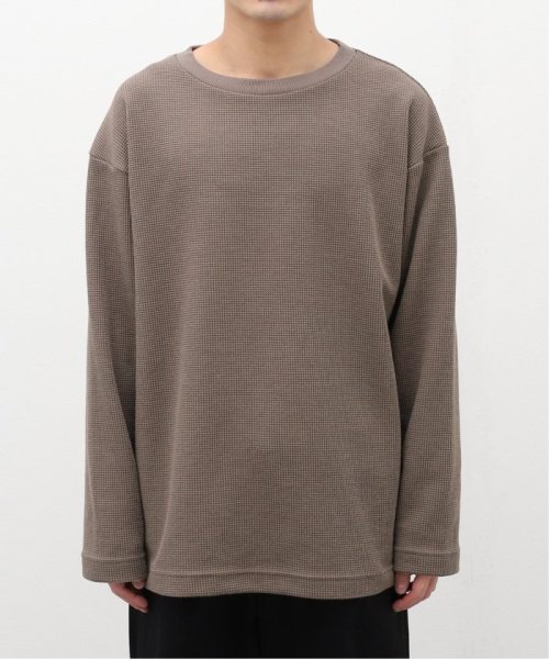 JOURNAL STANDARD relume Men's(ジャーナルスタンダード　レリューム　メンズ)/BACK BRUSH ワッフル クルーネック L/S/img33