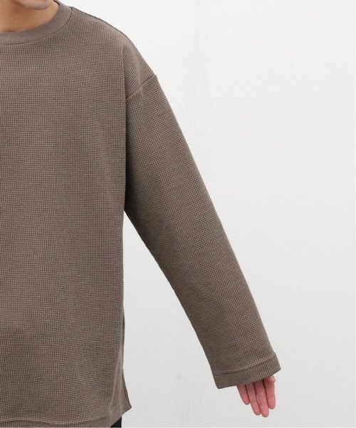 JOURNAL STANDARD relume Men's(ジャーナルスタンダード　レリューム　メンズ)/BACK BRUSH ワッフル クルーネック L/S/img40