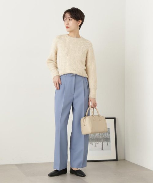 N Natural Beauty Basic(エヌナチュラルビューティベーシック)/ウォッシャブルベルト付ワイドパンツ《S Size Line》/img36