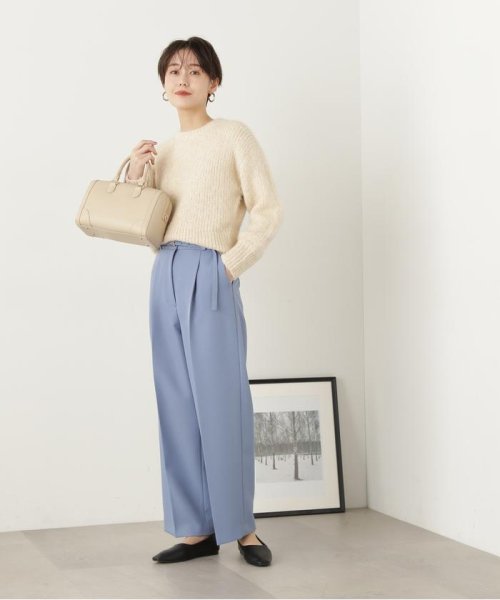 N Natural Beauty Basic(エヌナチュラルビューティベーシック)/ウォッシャブルベルト付ワイドパンツ《S Size Line》/img38