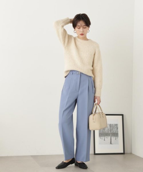 N Natural Beauty Basic(エヌナチュラルビューティベーシック)/ウォッシャブルベルト付ワイドパンツ《S Size Line》/img39