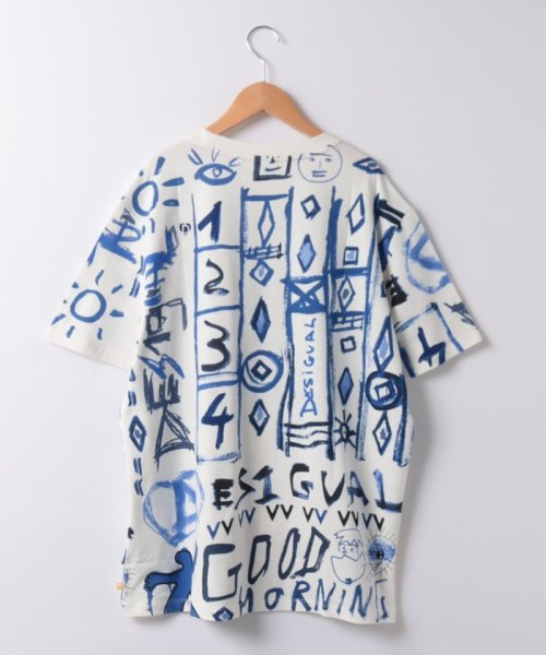 Desigual(デシグアル)/アーティモチーフ Tシャツ/img01
