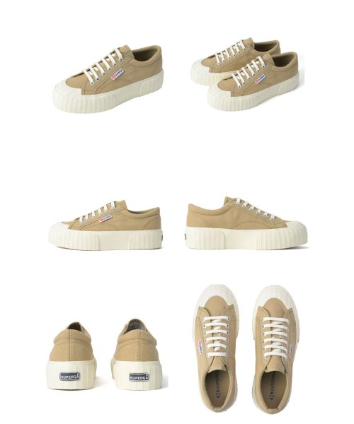 SUPERGA(スペルガ)/スペルガ SUPERGA レディース 3A5111SW ストライプ プラットフォーム 2631 STRIPE PLATFORM ACL/img02