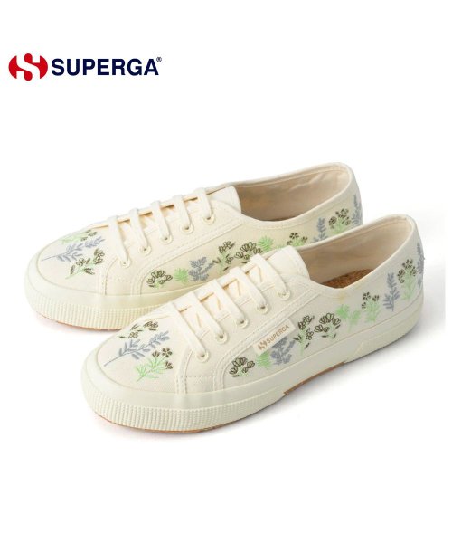 SUPERGA(スペルガ)/スペルガ SUPERGA レディース 3A6133DW オーガニックフラワー エンブロイダリー A1I/img01