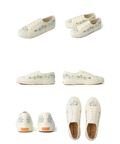 SUPERGA(スペルガ)/スペルガ SUPERGA レディース 3A6133DW オーガニックフラワー エンブロイダリー A1I/img02