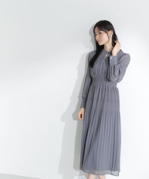 NATURAL BEAUTY BASIC(ナチュラルビューティーベーシック)/マジョリカプリーツワンピース　24SS/img13