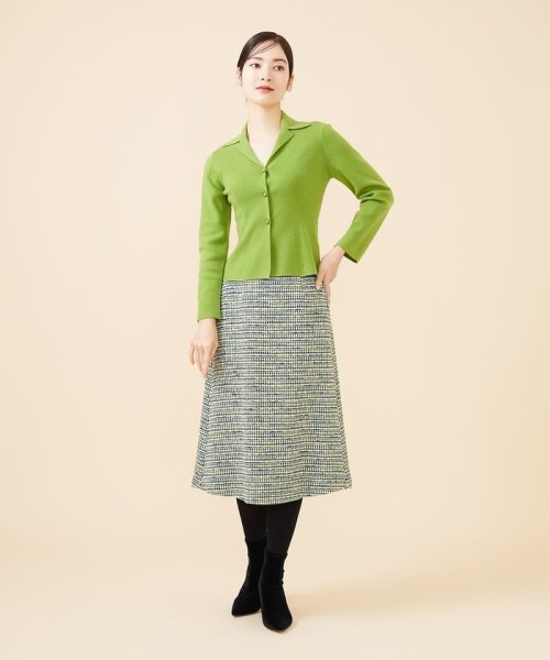 シビラ(Sybilla) |ニーブツイードスカート(505842530) - MAGASEEK 