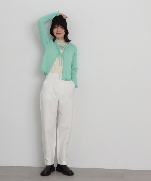 N Natural Beauty Basic(エヌナチュラルビューティベーシック)/カーブカーゴパンツ《S Size Line》/img09