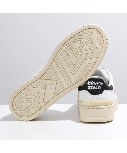 Atlantic STARS スニーカー HOKUTO レザー ロゴ ステッチ AS01 Atlantic STARS スニーカー HOKUTO レザー ロゴ WBWN WBWY WBWO