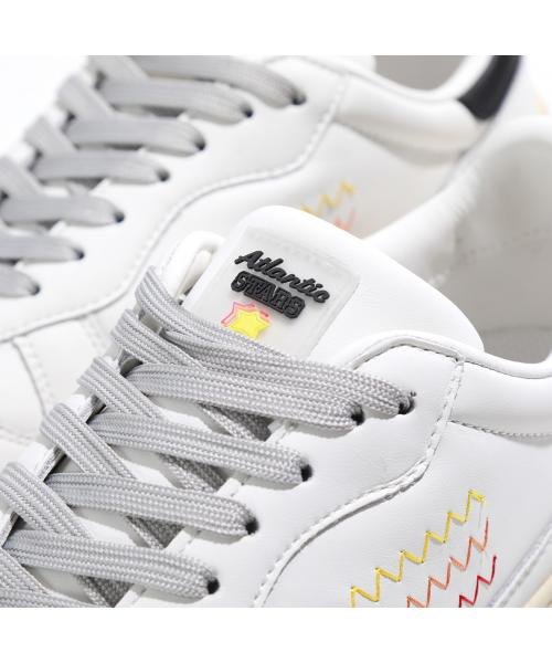 Atlantic STARS スニーカー HOKUTO レザー ロゴ ステッチ AS01 Atlantic STARS スニーカー HOKUTO レザー ロゴ WBWN WBWY WBWO
