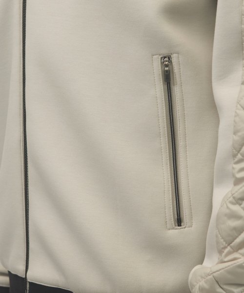 ハイブリッド中わたブルゾン【蓄熱保温】 