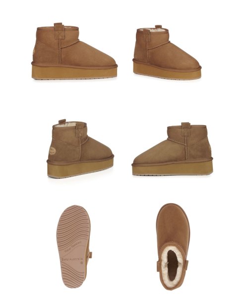 エミュ オーストラリア EMU Australia レディース W13073 フォイ フラットフォーム マイクロ Foy Flatform Micro  T1605159590(12325円)