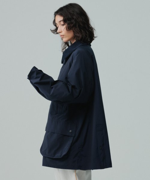 ADAM ET ROPE'(アダム　エ　ロペ)/《別注》【Barbour for TRAVELCOUTURE】EXCLUSIVE SPEY LONGPACKABLE OVERSIZE BEDALE / UNI/img03