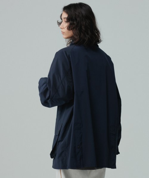 ADAM ET ROPE'(アダム　エ　ロペ)/《別注》【Barbour for TRAVELCOUTURE】EXCLUSIVE SPEY LONGPACKABLE OVERSIZE BEDALE / UNI/img04