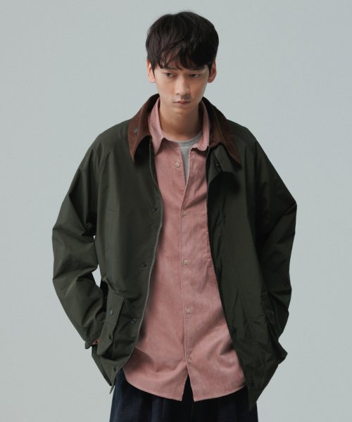 ADAM ET ROPE'(アダム　エ　ロペ)/《別注》【Barbour for TRAVELCOUTURE】EXCLUSIVE SPEY LONGPACKABLE OVERSIZE BEDALE / UNI/img08