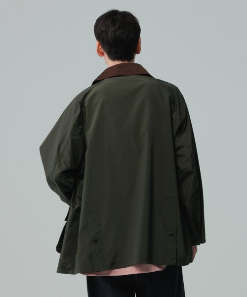 ADAM ET ROPE'(アダム　エ　ロペ)/《別注》【Barbour for TRAVELCOUTURE】EXCLUSIVE SPEY LONGPACKABLE OVERSIZE BEDALE / UNI/img10