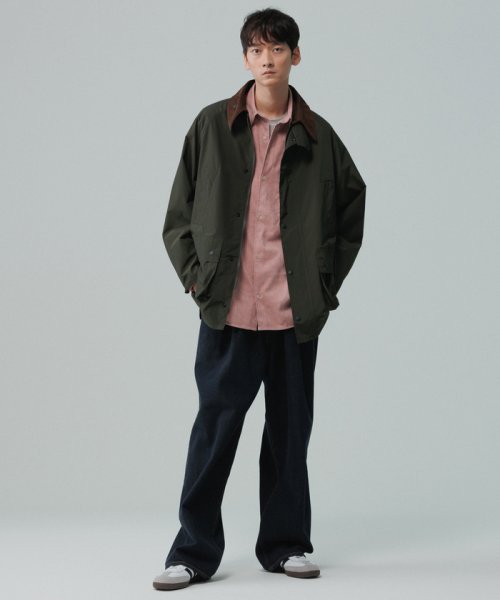 ADAM ET ROPE'(アダム　エ　ロペ)/《別注》【Barbour for TRAVELCOUTURE】EXCLUSIVE SPEY LONGPACKABLE OVERSIZE BEDALE / UNI/img11