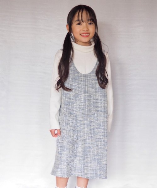 SHOO・LA・RUE(Kids) (シューラルーキッズ)/【110－140cm】カットツイード ワンピース/img11