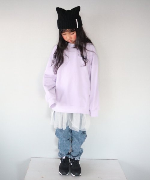 SHOO・LA・RUE(Kids) (シューラルーキッズ)/【110－140cm】ビッグシルエットスウェット/img10