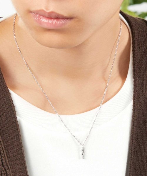 砂時計 ペアネックレス 0mm Mens 全長 約3 Womens シルバー925