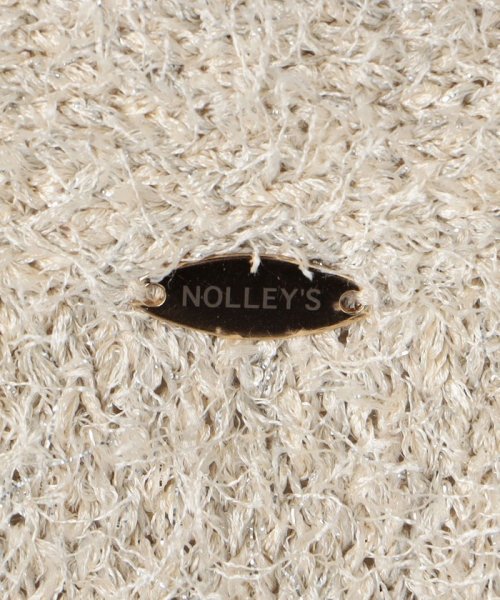 NOLLEY’S(ノーリーズ)/《手洗い可能》ラメファンシーVネックカーディガン/img59