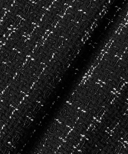 モノトーンツイードジャンパースカート 