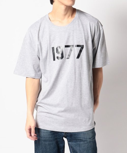 SETUP7(SETUP7)/【MAISON CLUB】1977 オーバーサイズ ロゴ 半袖 Tシャツ トップス 五分袖 プリントT KNF037/img08