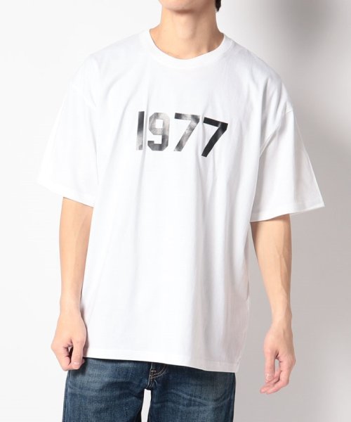 SETUP7(SETUP7)/【MAISON CLUB】1977 オーバーサイズ ロゴ 半袖 Tシャツ トップス 五分袖 プリントT KNF037/img09