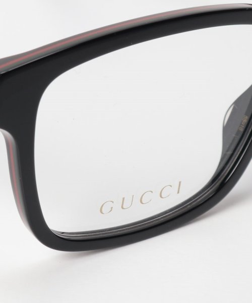 GUCCI(グッチ)/グッチ GG0272O だてメガネ フレーム インターナショナルフィット レクタングル スクエア ユニセックス/img09