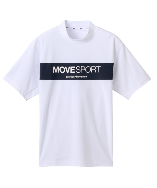 MOVESPORT(ムーブスポーツ)/SUNSCREEN ミニ鹿の子 モックネックシャツ/img14