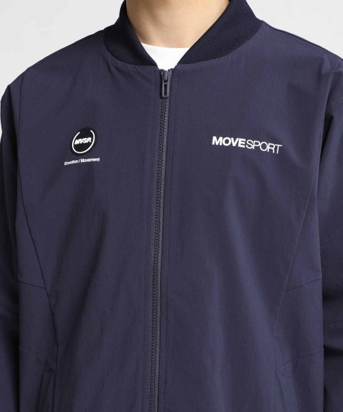 MOVESPORT(ムーブスポーツ)/4WAYストレッチナイロン ボマージャケット(接触冷感)/img11