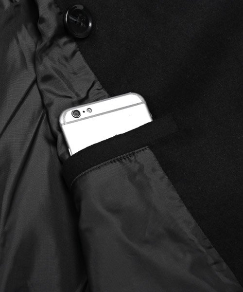 2wayオーバーサイズウールロングコート/ロングコート メンズ チェスターコート ウール オーバーサイズ 